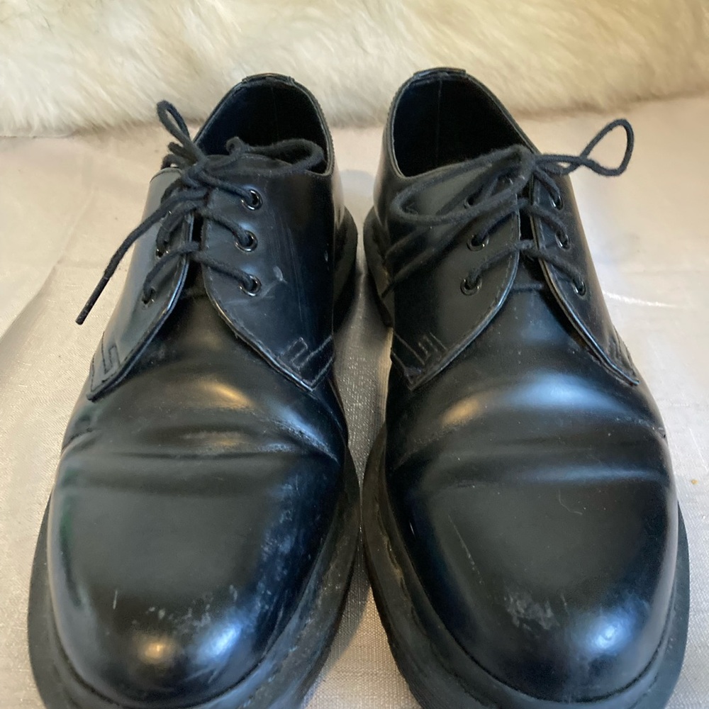 Dr. Martens 1461 Mono Smooth Leather Oxfords - Picture 3 of 8